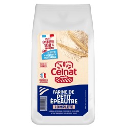 Farine petit épeautre bio Celnat 500g Celnat  dans votre magasin bio en ligne Etiketbio.eu