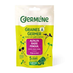 Graines à germer alfa radis fenouil bio 150g - Germline Germline  dans votre magasin bio en ligne Etiketbio.eu