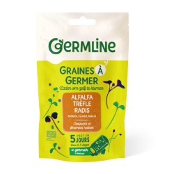 Alfalfa Trèfle Radis Germline 150g Germline  dans votre magasin bio en ligne Etiketbio.eu