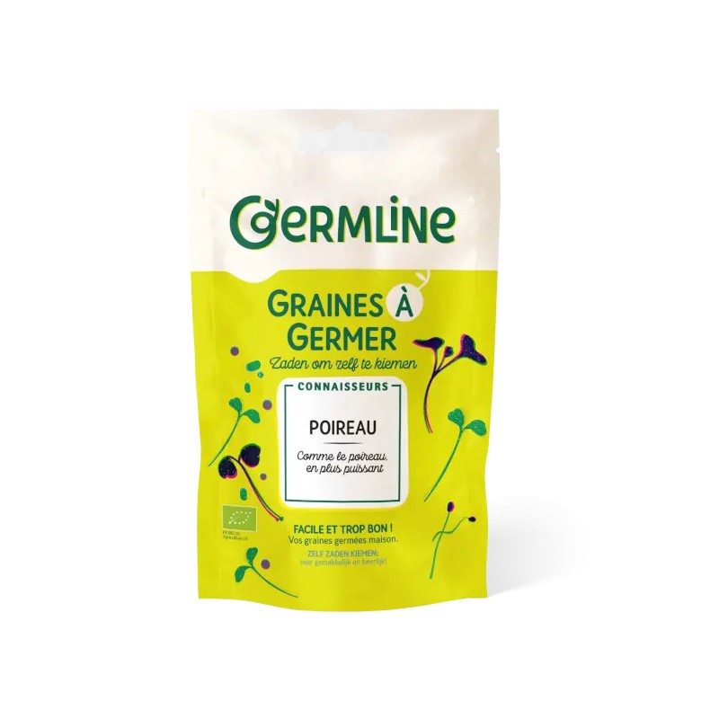 Poireau à germer bio Germline 50g Germline  dans votre magasin bio en ligne Etiketbio.eu