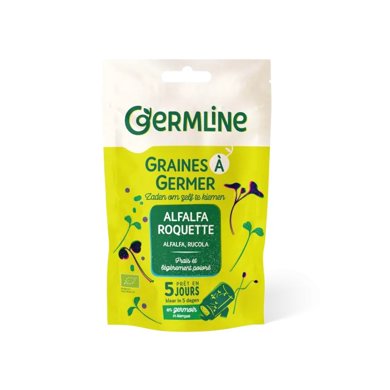Alfalfa Roquette Germline 150g Germline  dans votre magasin bio en ligne Etiketbio.eu