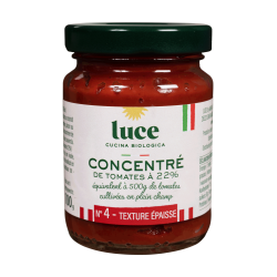 Concentré de tomate bio Luce 100g Luce  dans votre magasin bio en ligne Etiketbio.eu