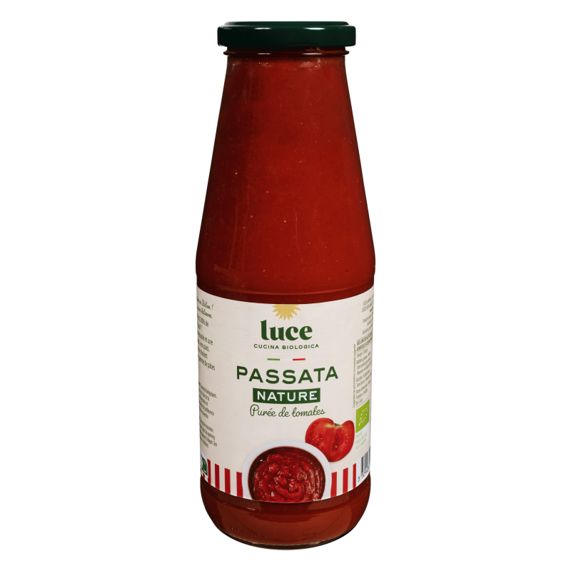 Passata nature bio Luce 680g Luce  dans votre magasin bio en ligne Etiketbio.eu