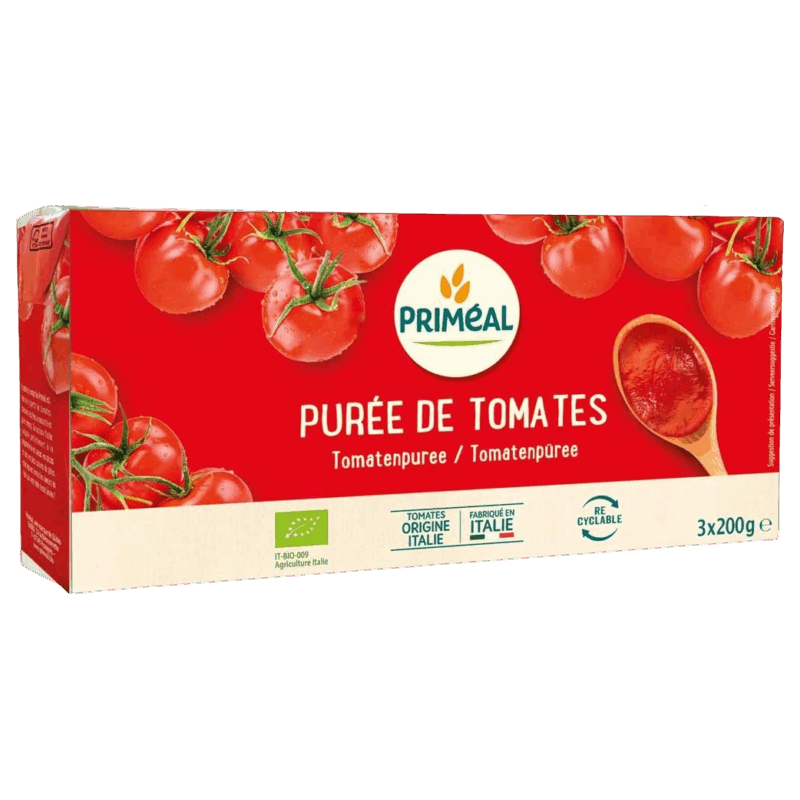 PUREE DE TOCATES (3X200G) PRIMEAL Priméal  dans votre magasin bio en ligne Etiketbio.eu