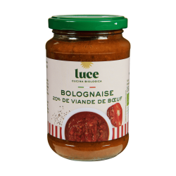 Sauce bolognaise bio Luce 350g Luce  dans votre magasin bio en ligne Etiketbio.eu