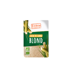 Sucre de canne blond en poudre Elibio 1kg Elibio  dans votre magasin bio en ligne Etiketbio.eu