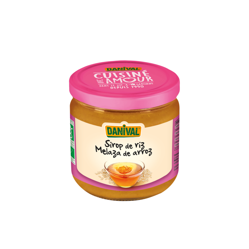 Sirop de riz bio Danival 460g Danival  dans votre magasin bio en ligne Etiketbio.eu