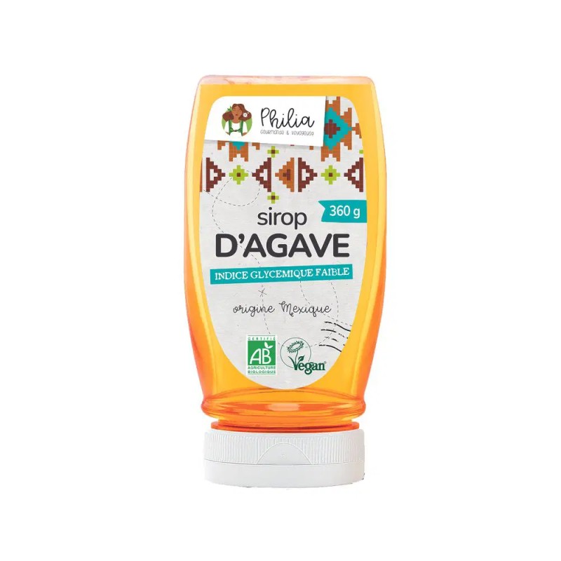 Sirop d’agave bio Philia 360g PHILIA  dans votre magasin bio en ligne Etiketbio.eu