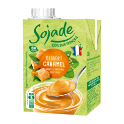 Dessert soja caramel bio Sojade 530g Sojade  dans votre magasin bio en ligne Etiketbio.eu