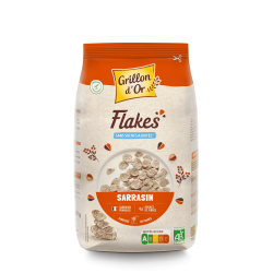 Flakes de Sarrasin Grillon d’Or 200g Grillon d'Or  dans votre magasin bio en ligne Etiketbio.eu