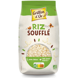 Riz Complet Soufflé Grillon d’Or 200g Grillon d'Or  dans votre magasin bio en ligne Etiketbio.eu