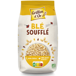 Blé Complet Soufflé 200g Grillon d’Or Grillon d'Or  dans votre magasin bio en ligne Etiketbio.eu