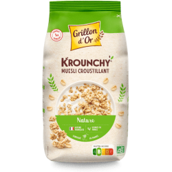 Krounchy nature bio 1kg Grillon d’Or Grillon d'Or  dans votre magasin bio en ligne Etiketbio.eu