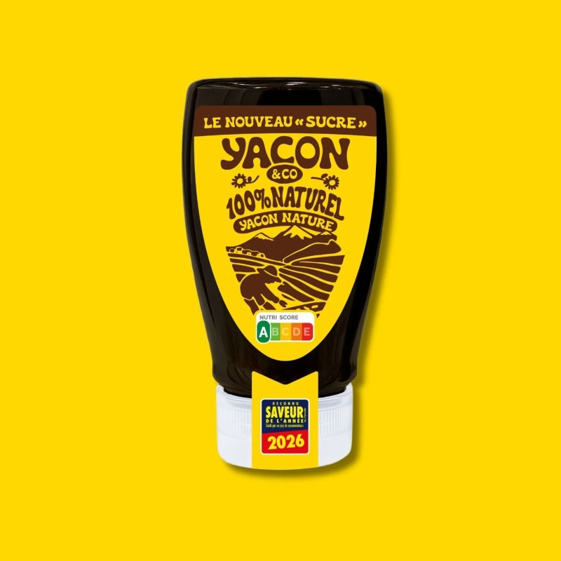 Sirop de yacon Yacon&co 235g  Yacon & Co  dans votre magasin bio en ligne Etiketbio.eu