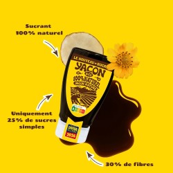 Sirop de yacon Yacon&co 235g  Yacon & Co  dans votre magasin bio en ligne Etiketbio.eu