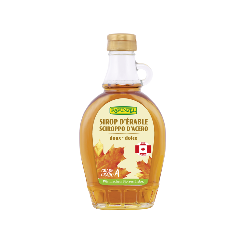Sirop d’érable grade A Rapunzel 250ml Rapunzel  dans votre magasin bio en ligne Etiketbio.eu
