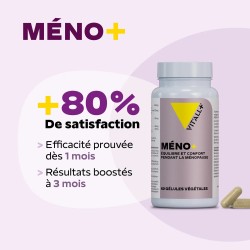 Méno+ ménopause VIT’ALL+ 60 gélules Vit'all +  dans votre magasin bio en ligne Etiketbio.eu