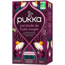 Infusion Ciel Étoilé Fruits Rouges Pukka Pukka  dans votre magasin bio en ligne Etiketbio.eu