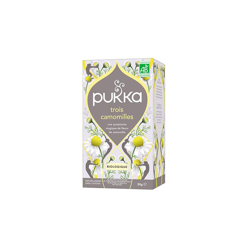 INFUSION 3 CAMOMILLES 20INF Pukka  dans votre magasin bio en ligne Etiketbio.eu