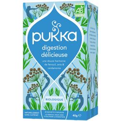 Infusion digestion bio 20 sachets Pukka Pukka  dans votre magasin bio en ligne Etiketbio.eu