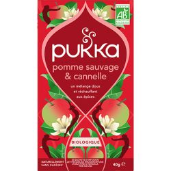 Infusion Pomme Cannelle Gingembre Pukka Pukka  dans votre magasin bio en ligne Etiketbio.eu