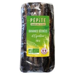 Bananes séchées Équateur Pépite 250g Pépite  dans votre magasin bio en ligne Etiketbio.eu