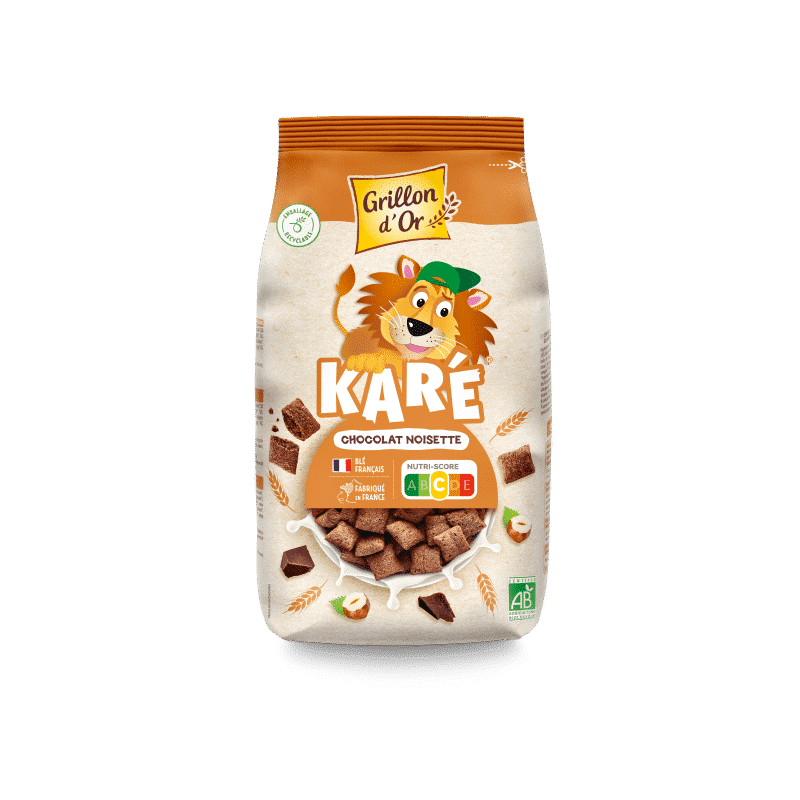 Ka’ré chocolat noisettes Grillon d’Or 500g