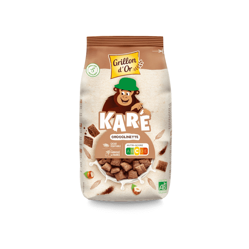 Ka’ré Chocolinette bio 375g Grillon d’Or Grillon d'Or  dans votre magasin bio en ligne Etiketbio.eu
