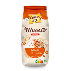 Muesli sarrasin sans gluten Grillon d’Or Grillon d'Or  dans votre magasin bio en ligne Etiketbio.eu