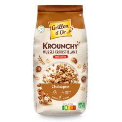 Krounchy châtaigne Grillon d’Or 500g