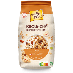 Krounchy fruits Grillon d’Or 1kg Grillon d'Or  dans votre magasin bio en ligne Etiketbio.eu