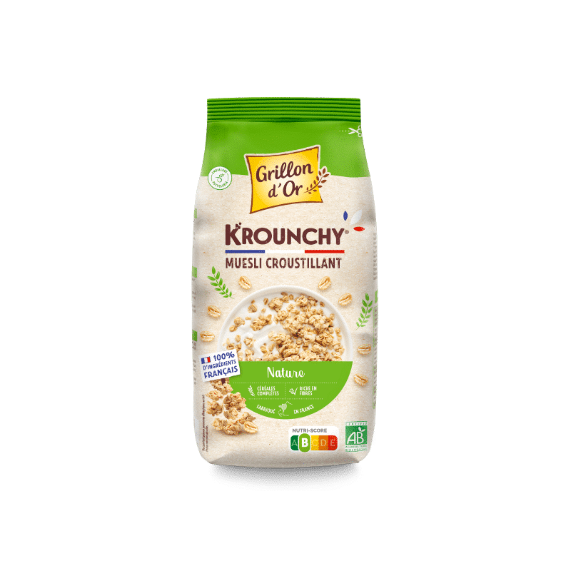 Krounchy nature Grillon d’Or 500g