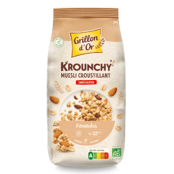 Krounchy amande avoine Grillon d’Or 500g