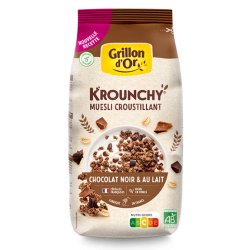 Krounchy duo chocolat Grillon d’Or 500g
