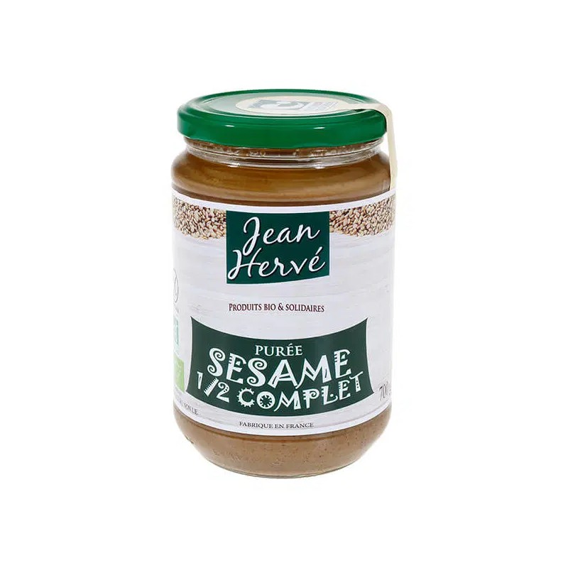 Purée sésame demi-complet Jean Hervé 700g Jean Hervé  dans votre magasin bio en ligne Etiketbio.eu
