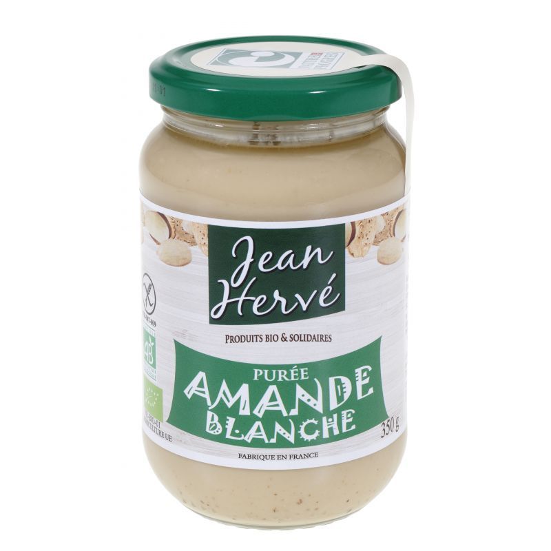 Purée d’amande blanche Jean Hervé 350g Jean Hervé  dans votre magasin bio en ligne Etiketbio.eu