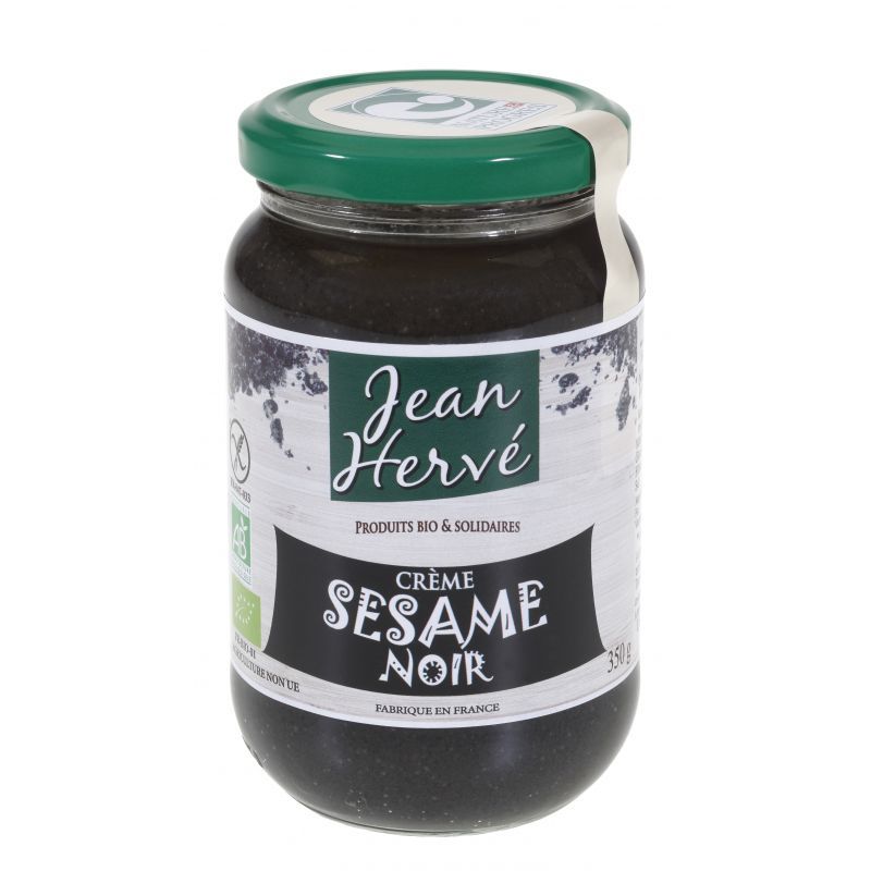 Crème de sésame noir Jean Hervé 350g Jean Hervé  dans votre magasin bio en ligne Etiketbio.eu