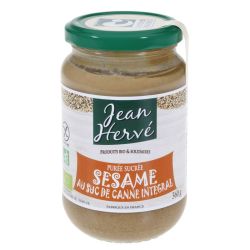 Purée sésame suc de canne Jean Hervé 360g