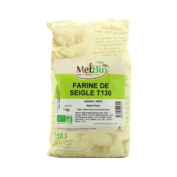Farine de seigle T130 bio 1kg – Melbio Melbio  dans votre magasin bio en ligne Etiketbio.eu
