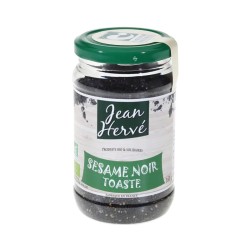 Sésame noir toasté bio 160g – Jean Hervé Jean Hervé  dans votre magasin bio en ligne Etiketbio.eu