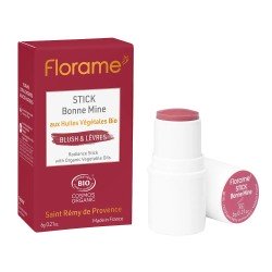 Stick bonne mine bio blush lèvres – Florame Florame  dans votre magasin bio en ligne Etiketbio.eu