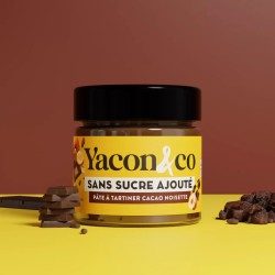 Pâte à tartiner cacao noisette bio 200g - Yacon & Co  Yacon & Co  dans votre magasin bio en ligne Etiketbio.eu