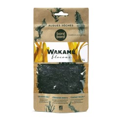 Wakamé bio flocons 35g - Algues sèches Bord à Bord Bord à Bord  dans votre magasin bio en ligne Etiketbio.eu