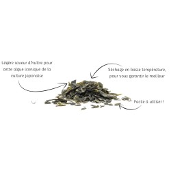 Wakamé bio flocons 35g - Algues sèches Bord à Bord Bord à Bord  dans votre magasin bio en ligne Etiketbio.eu