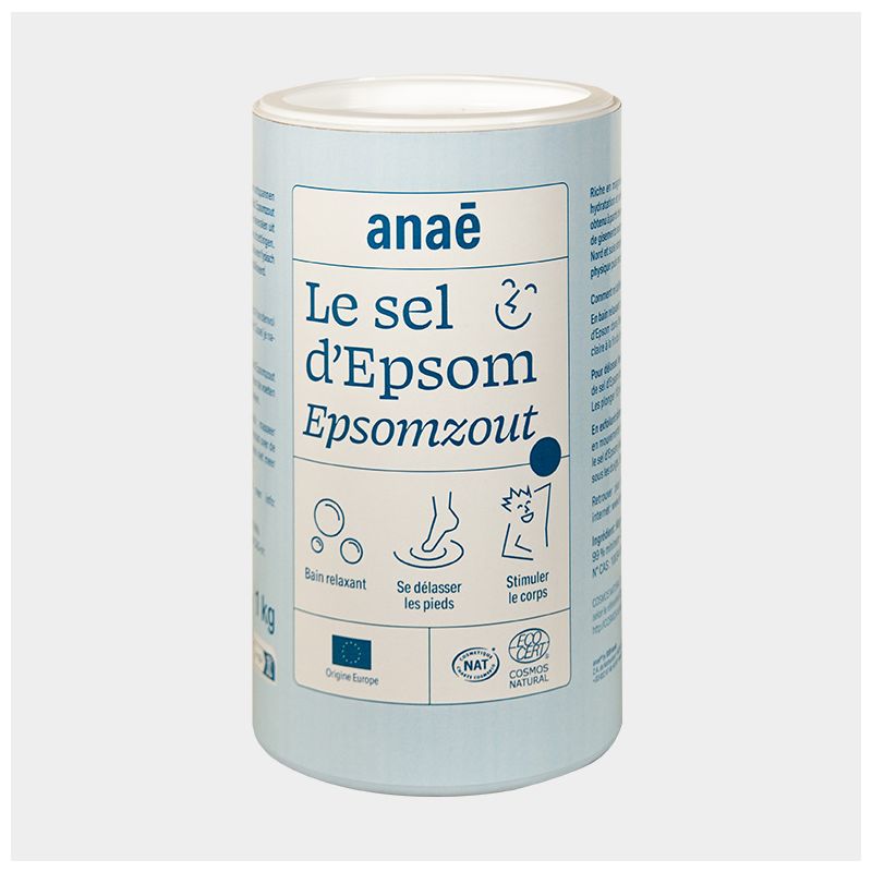 Sel d’Epsom Anaé 1kg Anaé  dans votre magasin bio en ligne Etiketbio.eu