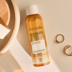Huile Pailletée Bio Acorelle 100ml – Corps & Cheveux Acorelle  dans votre magasin bio en ligne Etiketbio.eu