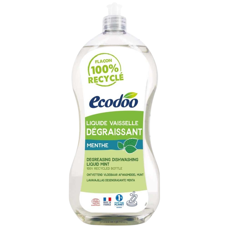 Liquide vaisselle dégraissant 1L Ecodoo Ecodoo  dans votre magasin bio en ligne Etiketbio.eu