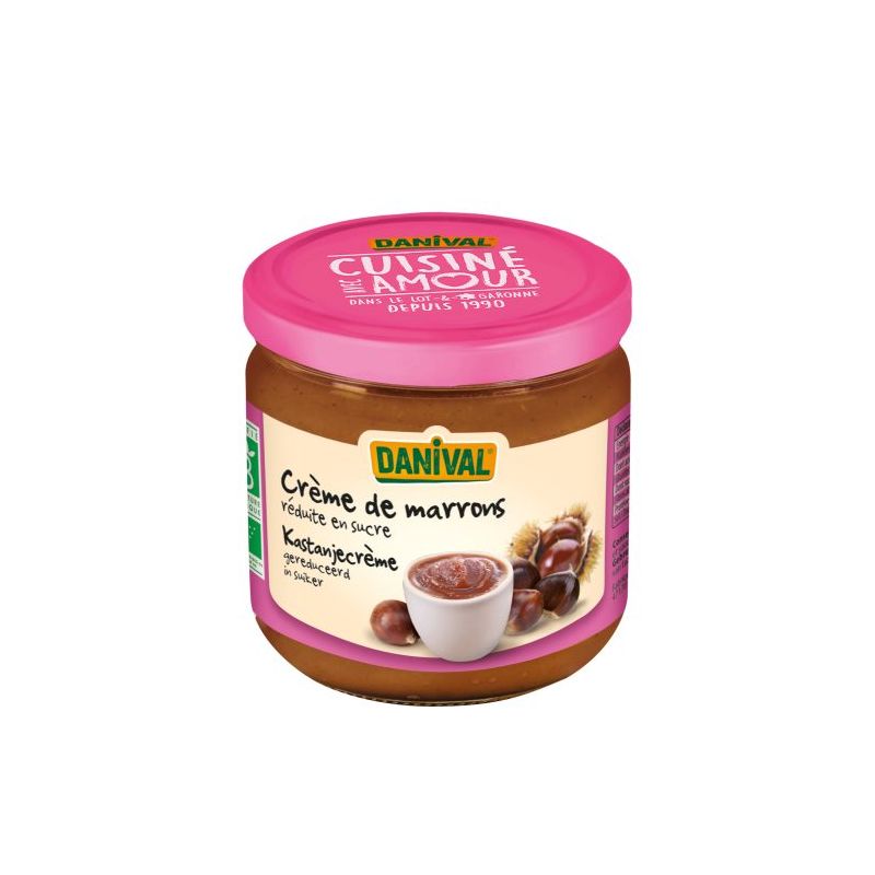 Crème de marrons 390g bio Danival