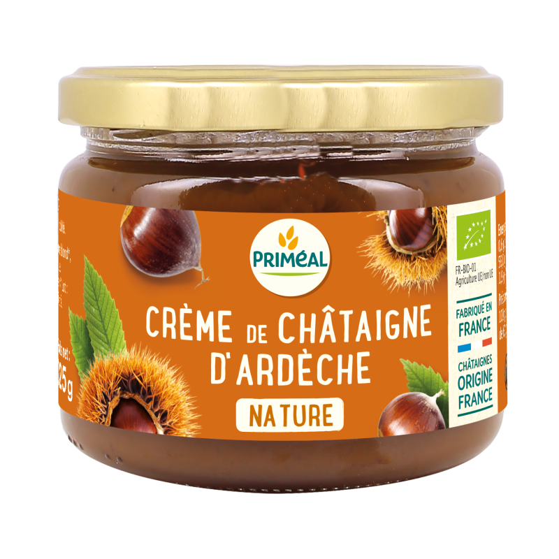 Crème de châtaigne Priméal 325g Priméal  dans votre magasin bio en ligne Etiketbio.eu