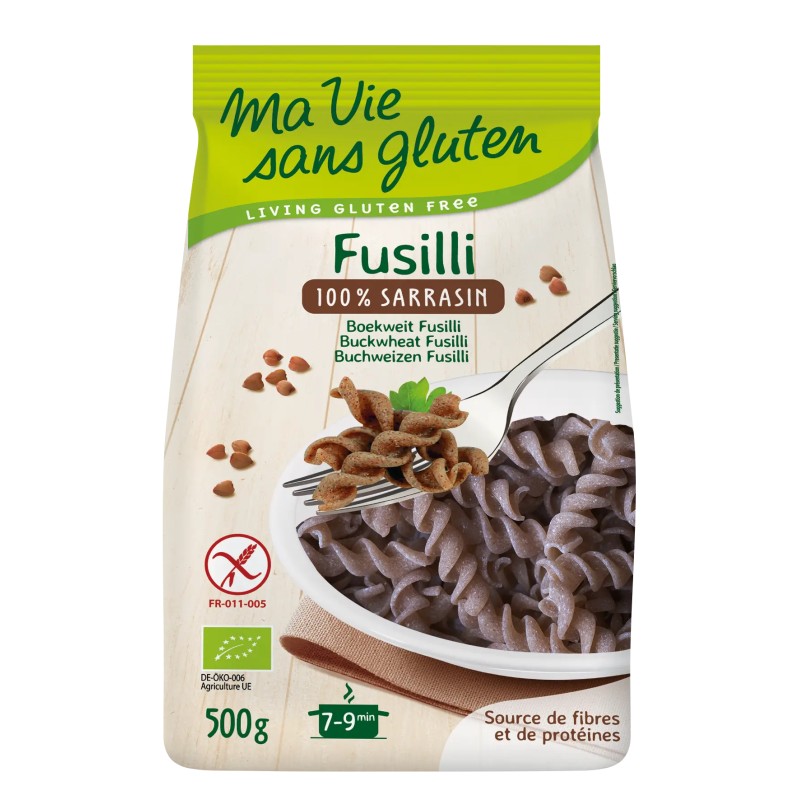 Fusilli 100% sarrasin 500g